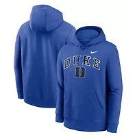 Duke Blue Devils NCAA Nike Club Fleece Arch Pullover Hoodie