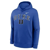 Duke Blue Devils NCAA Nike Club Fleece Arch Pullover Hoodie