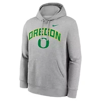 NCAA Nike Oregon Ducks Club Fleece Arch Pullover Hoodie