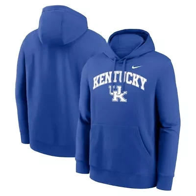 NCAA Nike Kentucky Wildcats Club Fleece Arch Pullover Hoodie