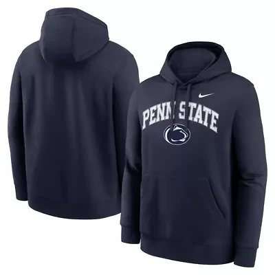 NCAA Nike Penn State Nittany Lions Club Fleece Arch Pullover Hoodie