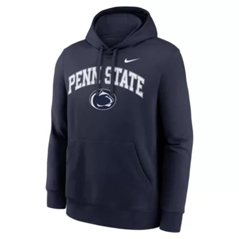 NCAA Nike Penn State Nittany Lions Club Fleece Arch Pullover Hoodie