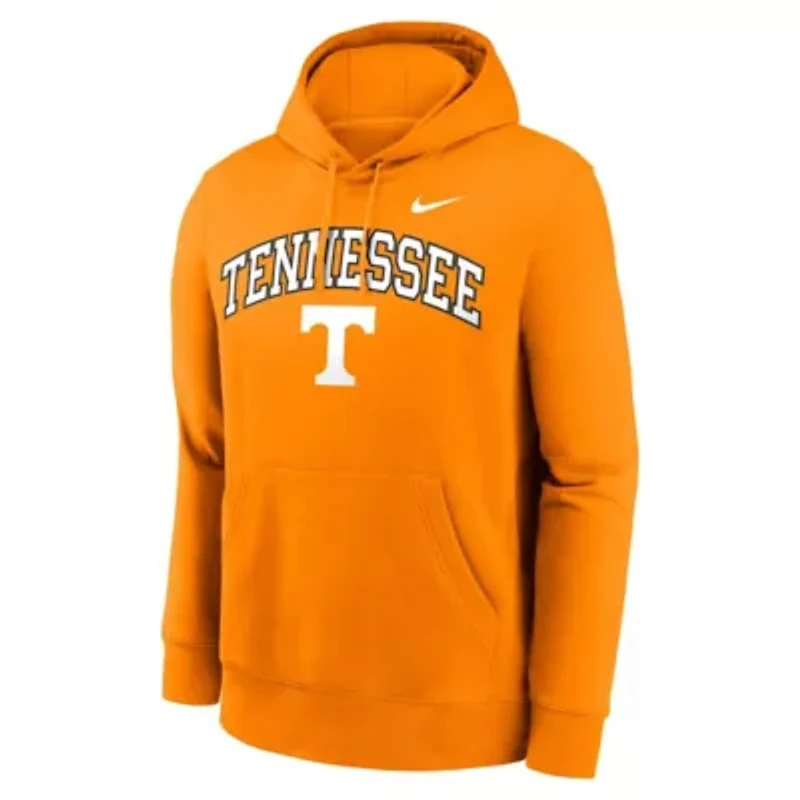 NCAA Nike Tennessee Volunteers Club Fleece Arch Pullover Hoodie