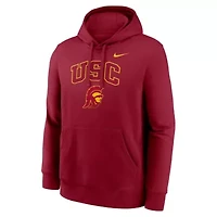 NCAA Nike USC Trojans Club Fleece Arch Pullover Hoodie