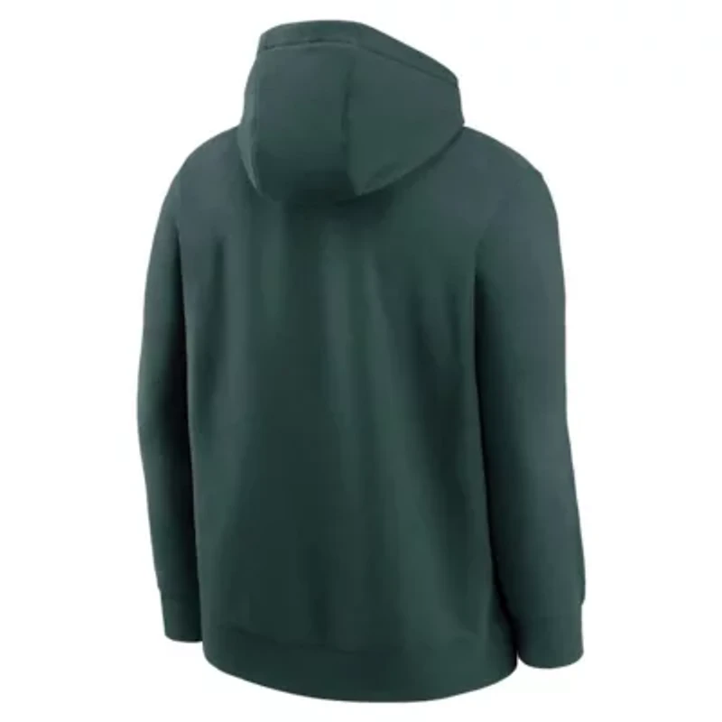 NCAA Nike Michigan State Spartans Club Fleece Arch Pullover Hoodie