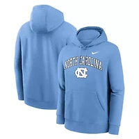 NCAA Nike Carolina North Tar Heels Club Fleece Arch Pullover Hoodie