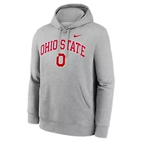 NCAA Nike Ohio State Buckeyes Club Fleece Arch Pullover Hoodie