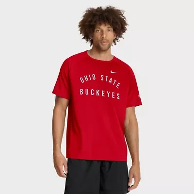 NCAA Nike Ohio State Buckeyes Premium Performance Ready Raglan Dri-FIT T-Shirt