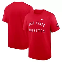 NCAA Nike Ohio State Buckeyes Premium Performance Ready Raglan Dri-FIT T-Shirt