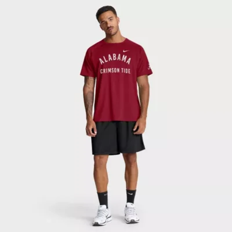 Alabama Crimson Tide NCAA Nike Premium Performance Ready Raglan Dri-FIT T-Shirt