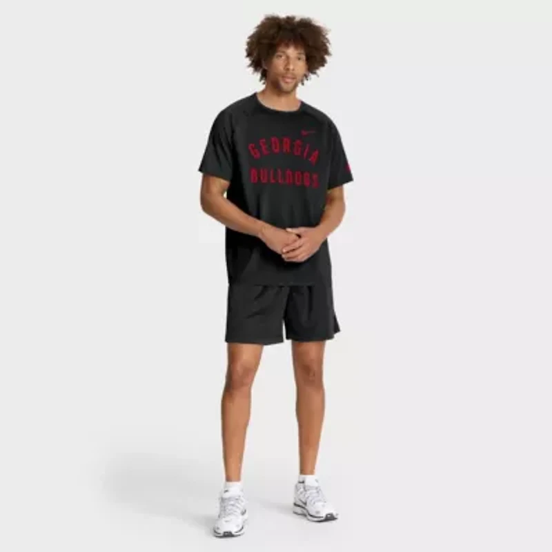 NCAA Nike Georgia Bulldogs Premium Performance Ready Raglan Dri-FIT T-Shirt