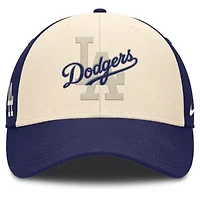 MLB Nike Royal/Natural Los Angeles Dodgers Statement Club Performance Adjustable Hat