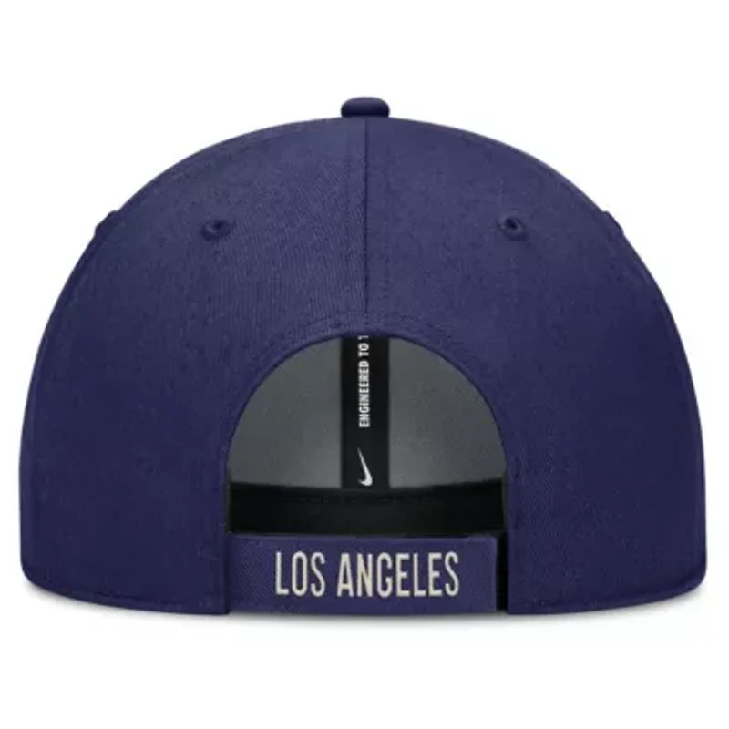 MLB Nike Royal/Natural Los Angeles Dodgers Statement Club Performance Adjustable Hat