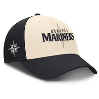 MLB Nike Navy/Natural Seattle Mariners Statement Club Performance Adjustable Hat
