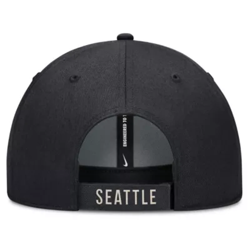 MLB Nike Navy/Natural Seattle Mariners Statement Club Performance Adjustable Hat