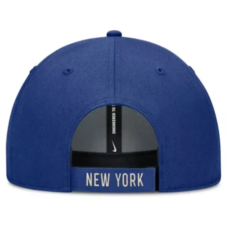 MLB Nike Royal/Natural New York Mets Statement Club Performance Adjustable Hat