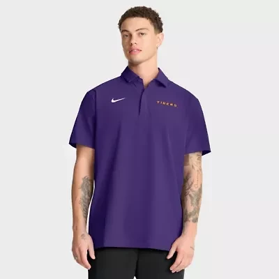 NCAA Nike LSU Tigers 2025 Coaches Sideline Polo