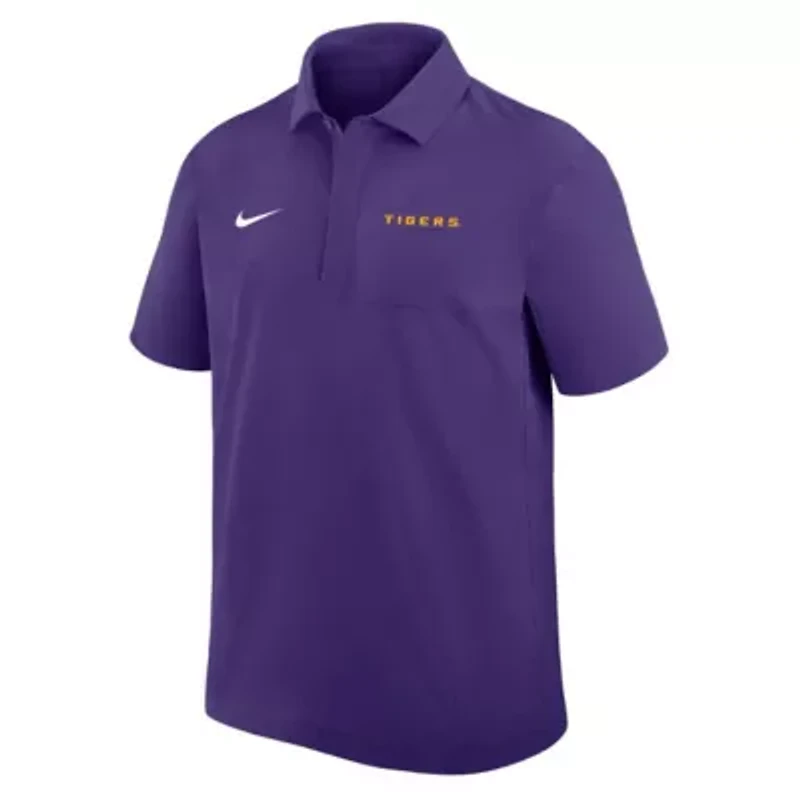 NCAA Nike LSU Tigers 2025 Coaches Sideline Polo