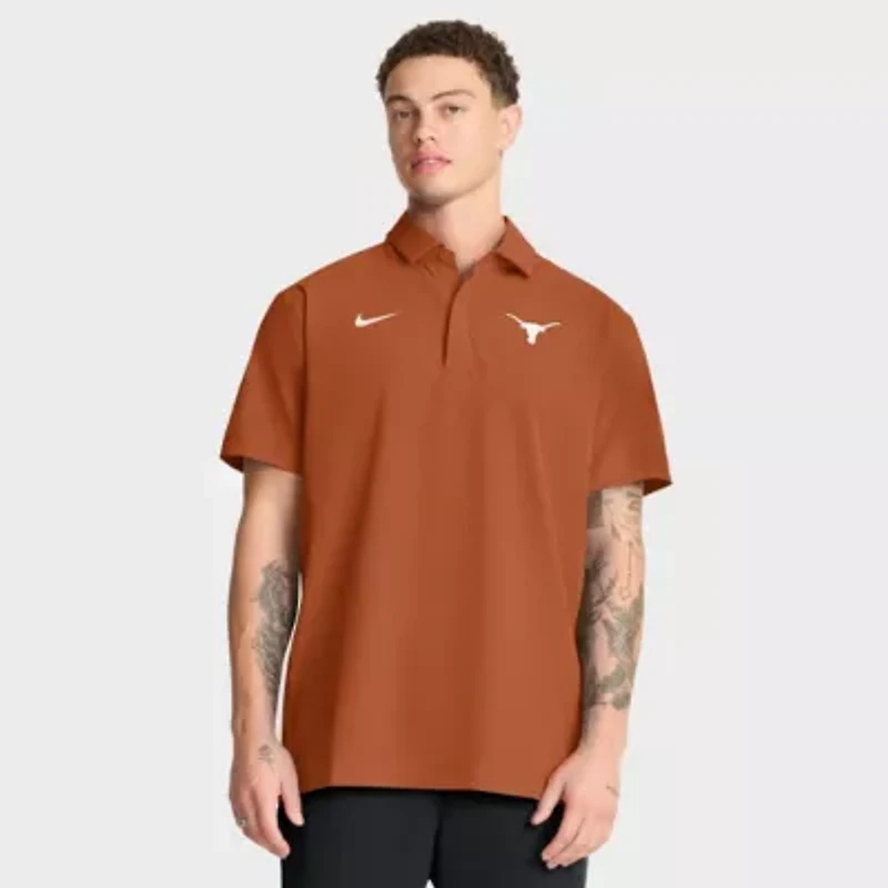 NCAA Nike Texas Longhorns 2025 Coaches Sideline Dri-FIT Polo
