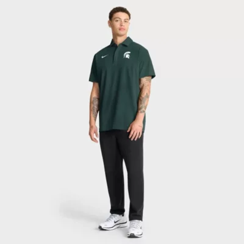 NCAA Nike Michigan State Spartans 2025 Coaches Sideline Polo