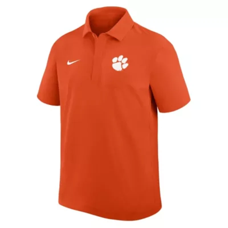 NCAA Nike Clemson Tigers 2025 Coaches Sideline Polo