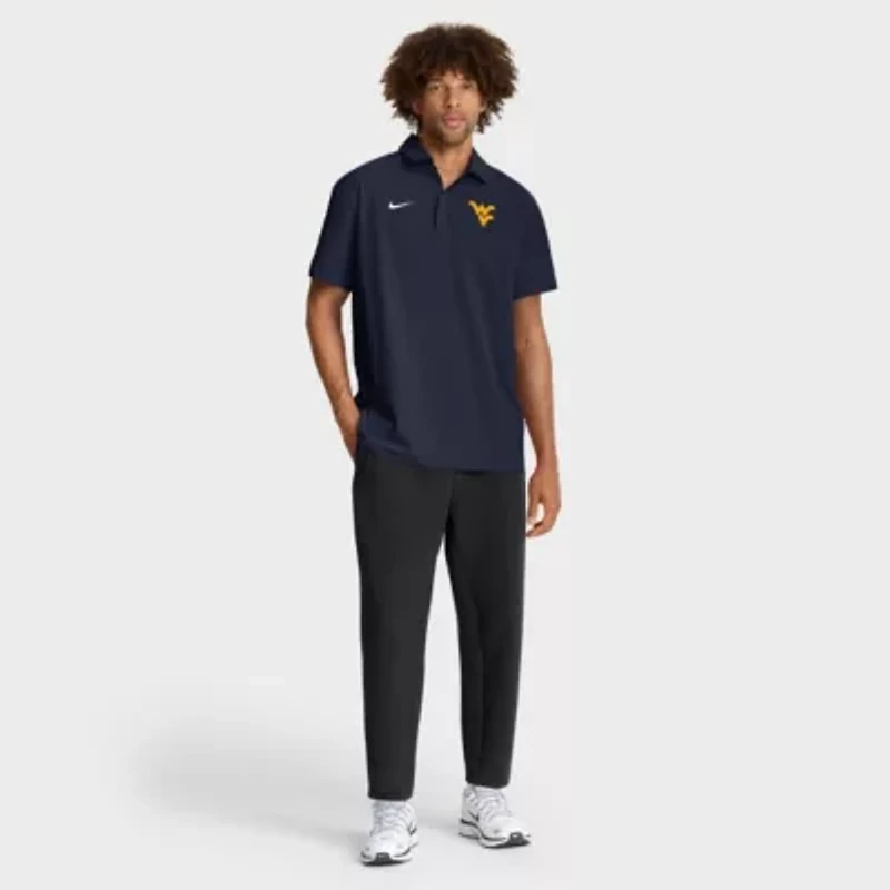 NCAA Nike West Virginia Mountaineers 2025 Coaches Sideline Polo