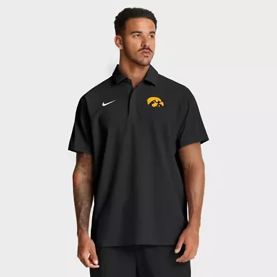 NCAA Nike Iowa Hawkeyes 2025 Coaches Sideline Polo