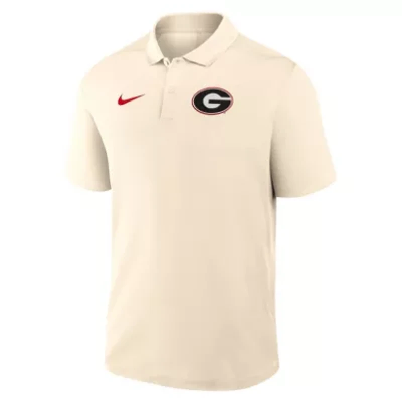 NCAA Nike Georgia Bulldogs Primary Logo Victory Performance Polo