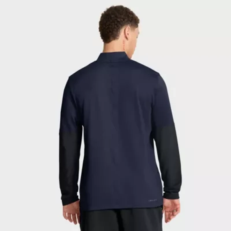 NCAA Nike West Virginia Mountaineers One Goal Performance Half-Zip Pullover