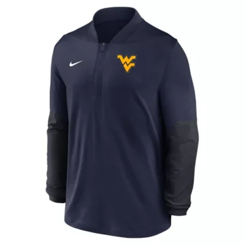 NCAA Nike West Virginia Mountaineers One Goal Performance Half-Zip Pullover