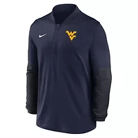 NCAA Nike West Virginia Mountaineers One Goal Performance Half-Zip Pullover