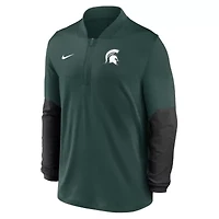 NCAA Nike Michigan State Spartans One Goal Performance Half-Zip Pullover