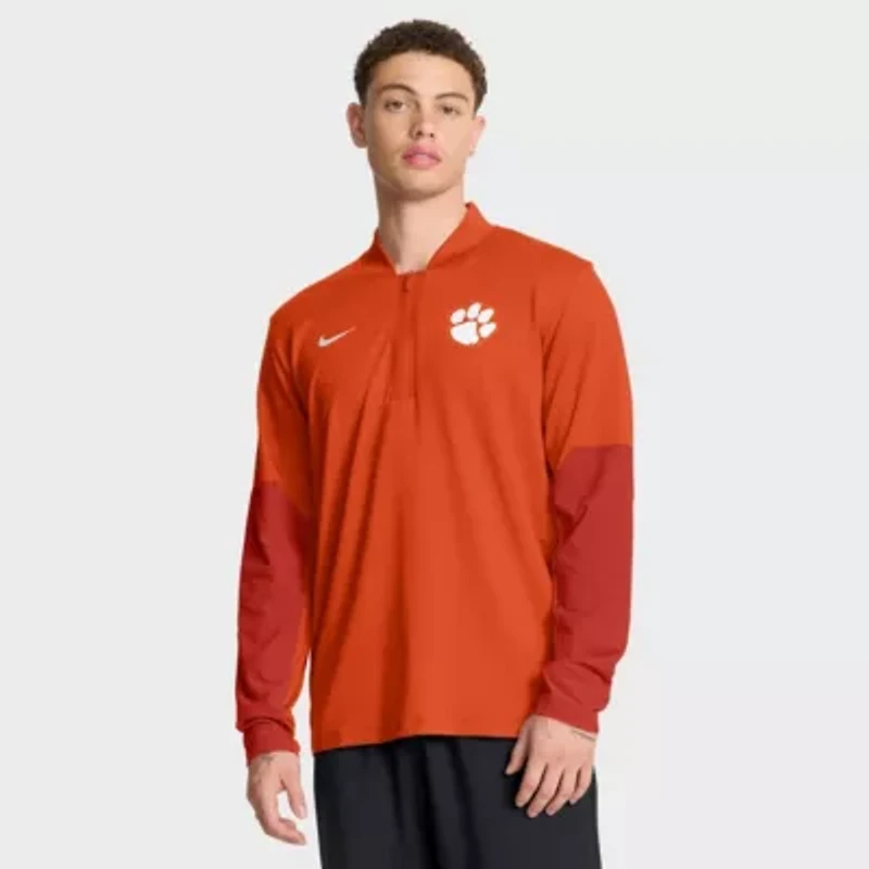 NCAA Nike Clemson Tigers One Goal Performance Half-Zip Pullover