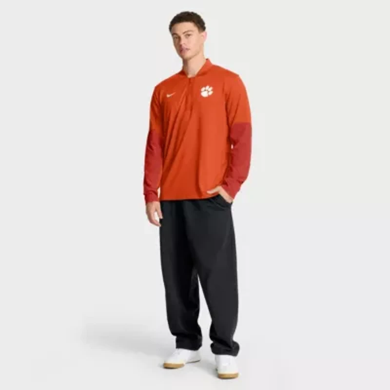 NCAA Nike Clemson Tigers One Goal Performance Half-Zip Pullover