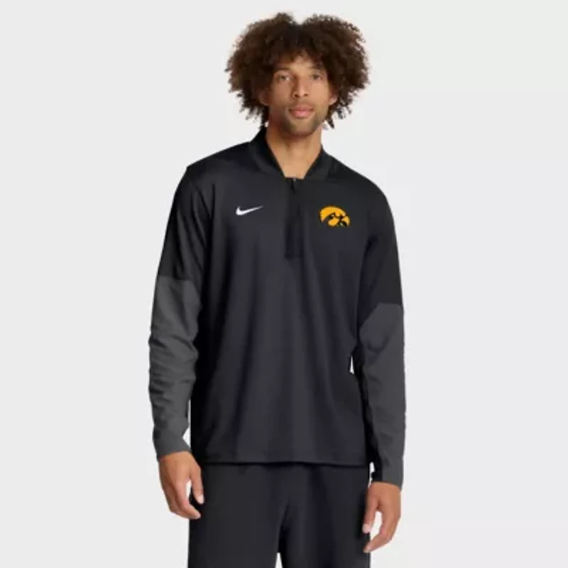 NCAA Nike Iowa Hawkeyes One Goal Performance Half-Zip Pullover