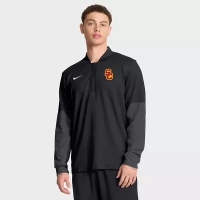 NCAA Nike USC Trojans One Goal Performance Half-Zip Pullover