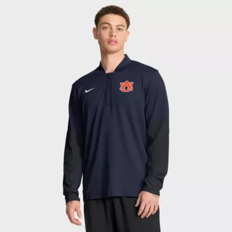 NCAA Nike Auburn Tigers One Goal Dri-FIT Half-Zip Pullover