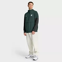 NCAA Nike Michigan State Spartans Anorak Half-Zip Hoodie Jacket