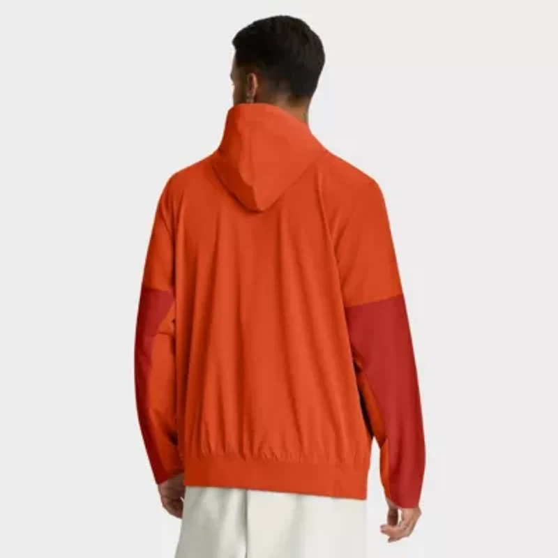 NCAA Nike Clemson Tigers Anorak Half-Zip Hoodie Jacket