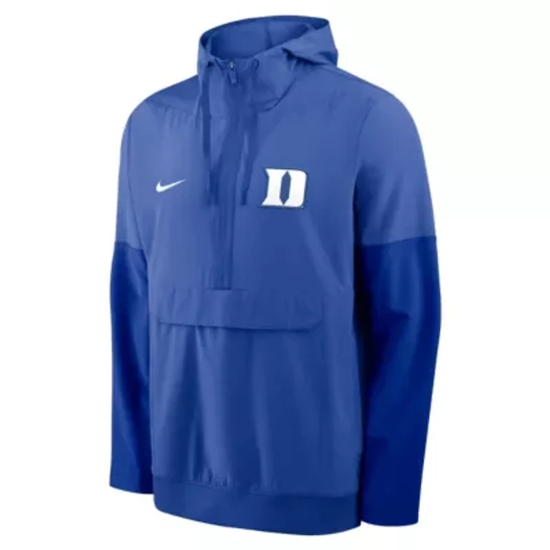 Duke Blue Devils NCAA Nike Anorak Half-Zip Hoodie Jacket