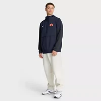 NCAA Nike Auburn Tigers Anorak Half-Zip Hoodie Jacket