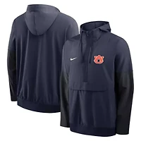 NCAA Nike Auburn Tigers Anorak Half-Zip Hoodie Jacket