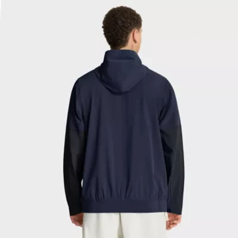 NCAA Nike West Virginia Mountaineers Anorak Half-Zip Hoodie Jacket