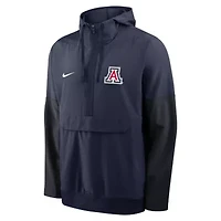 NCAA Nike Arizona Wildcats Anorak Half-Zip Hoodie Jacket