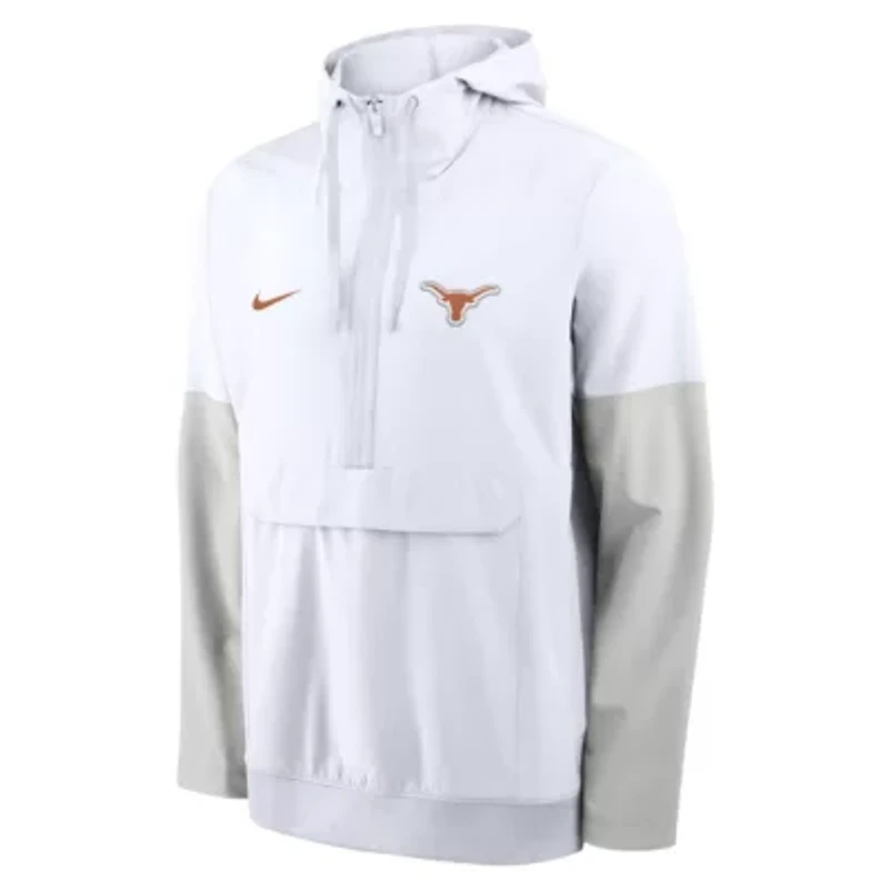 NCAA Nike Texas Longhorns Anorak Half-Zip Hoodie Jacket