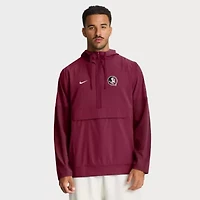 NCAA Nike Florida State Seminoles Anorak Half-Zip Hoodie Jacket