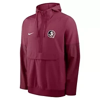 NCAA Nike Florida State Seminoles Anorak Half-Zip Hoodie Jacket