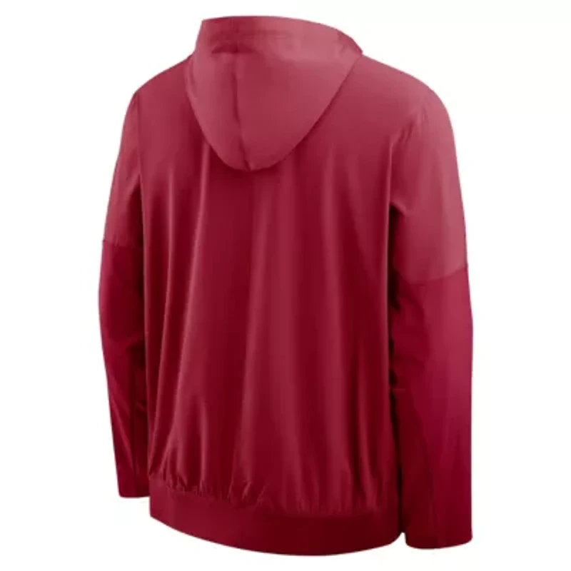 NCAA Nike Oklahoma Sooners Anorak Half-Zip Hoodie Jacket