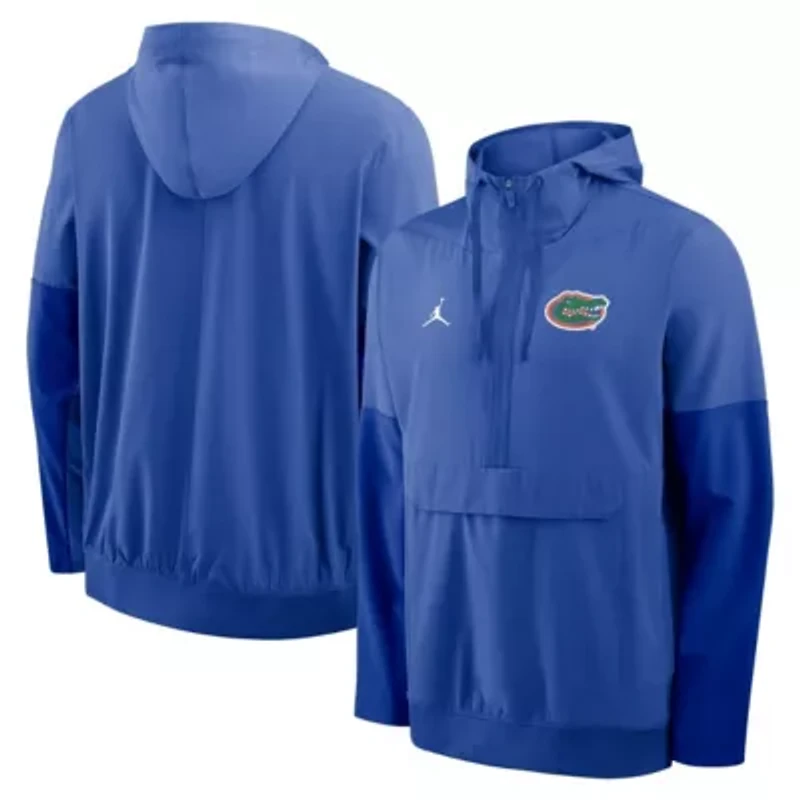 NCAA Nike Florida Gators Anorak Half-Zip Hoodie Jacket