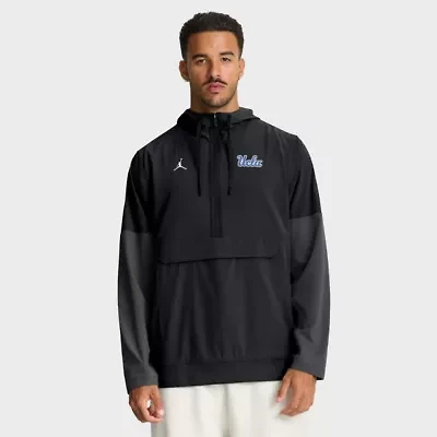 NCAA Nike UCLA Bruins Anorak Half-Zip Hoodie Jacket